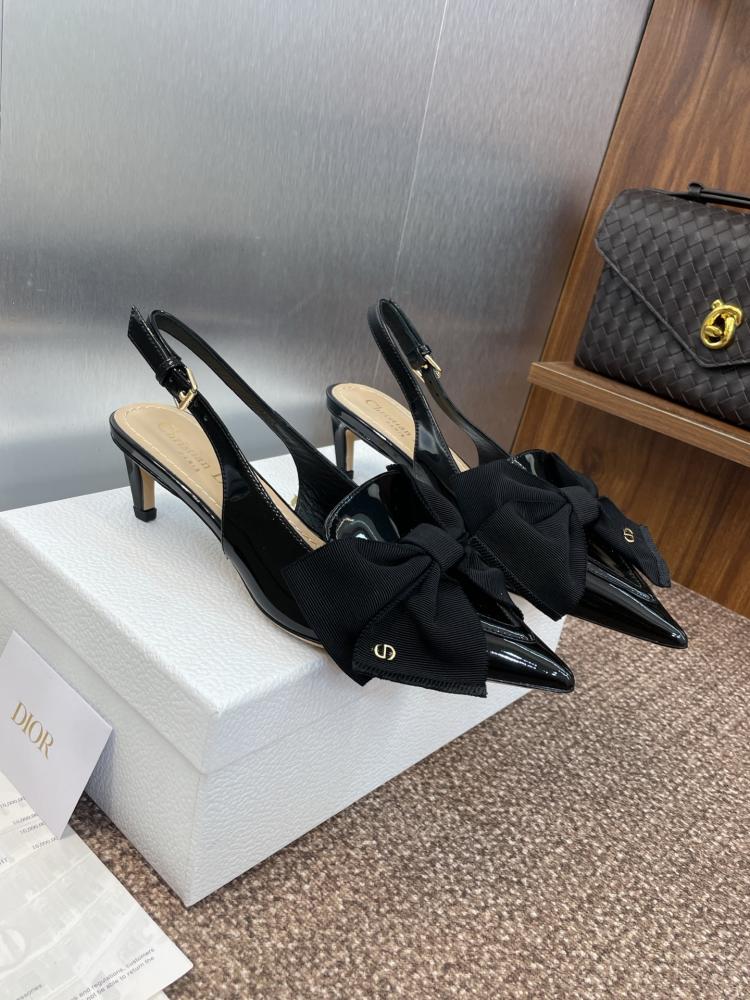 Christian Dior Diorissimo slingback / حذاء كريستيان ديور ديوريسيمو