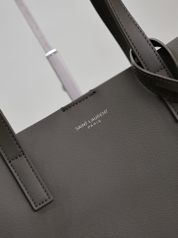 Saint Laurent Leather Tote Bag