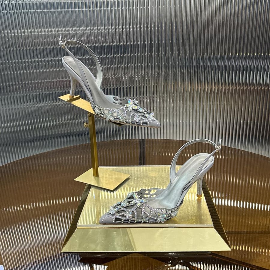 René Caovilla Cinderella 80 slingback