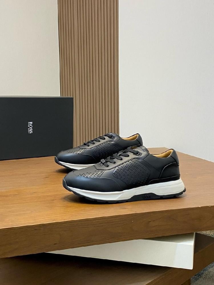 BOSS Leather Sneakers