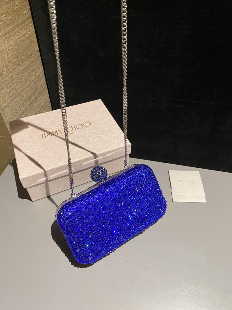 Jimmy Choo Cloud Crystal Clutch / حقيبة يد جيمي تشو كلاود كريستال