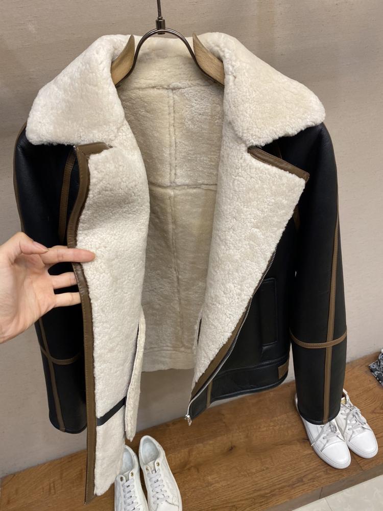 Loewe leather coat
