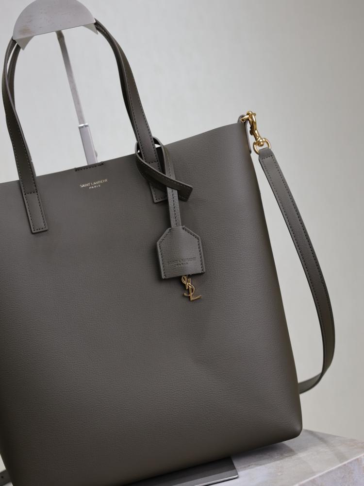 Saint Laurent Leather Tote Bag