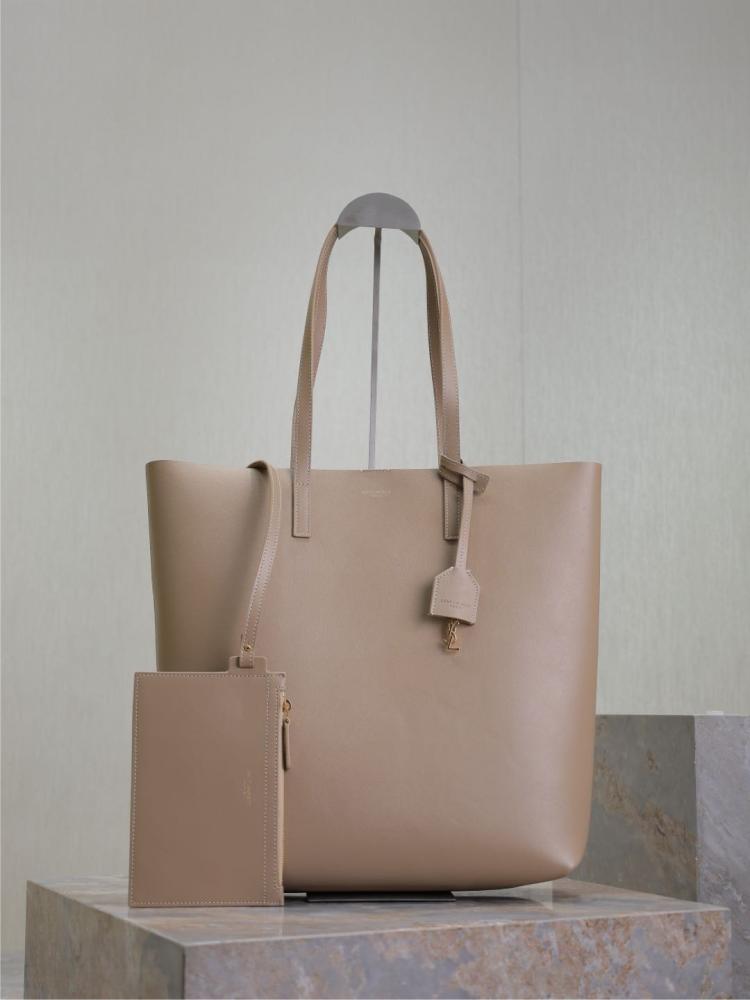 Saint Laurent Leather Tote Bag