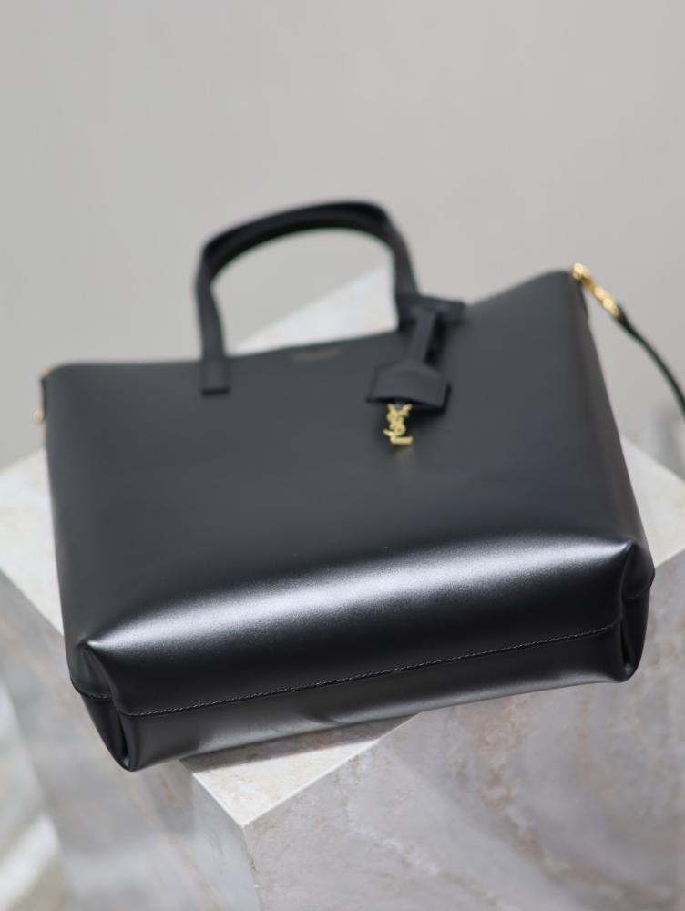 Saint Laurent Leather Tote Bag
