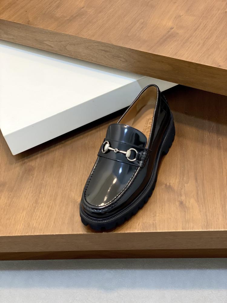 Gucci Leather Loafers