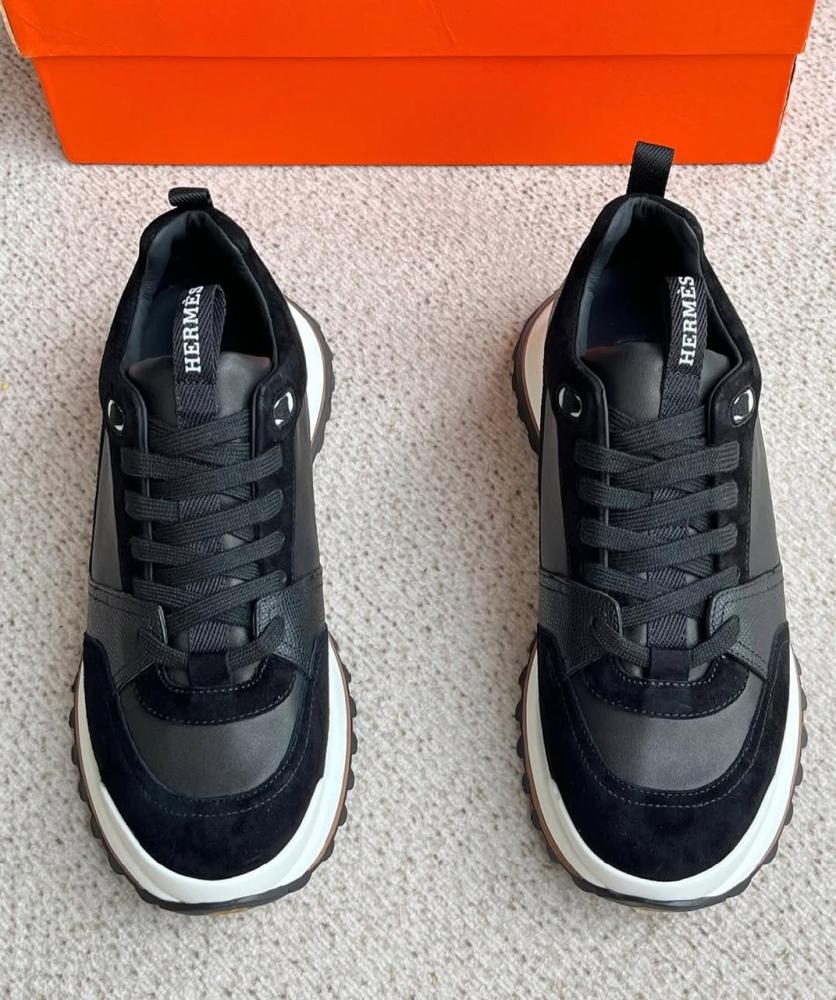 Hermès Black Sneakers
