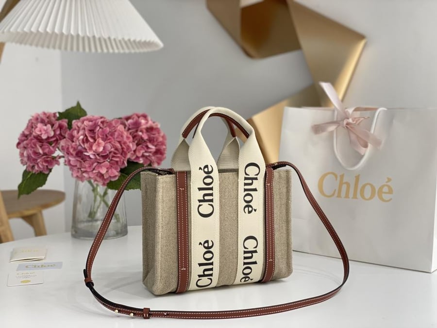 Chloe woody tote 26.5cm