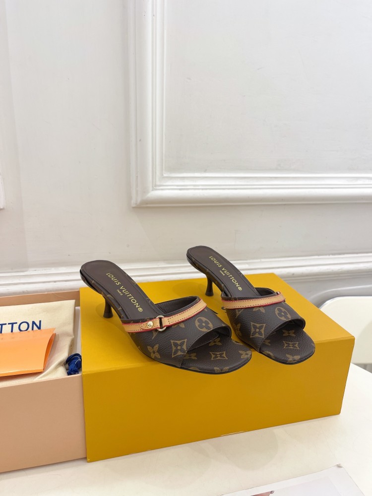 Lv high heels 5cm