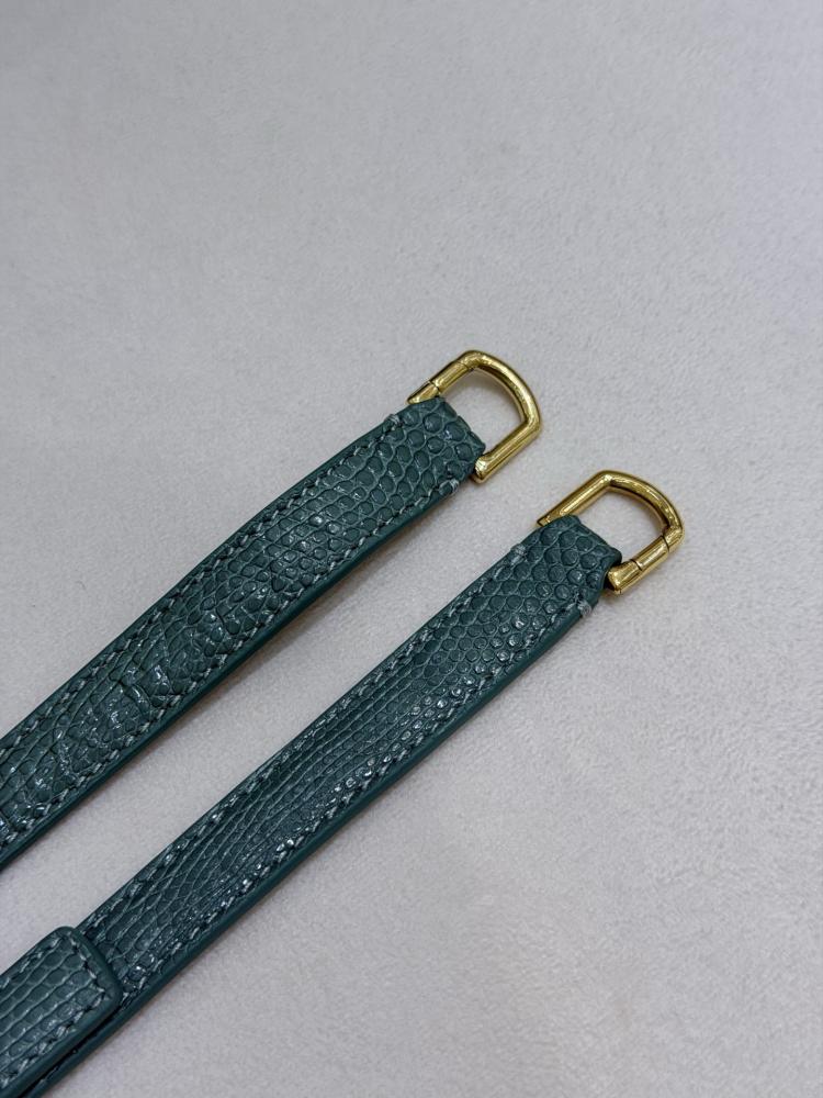 19 cm L جلد الليزرد الطبيعي