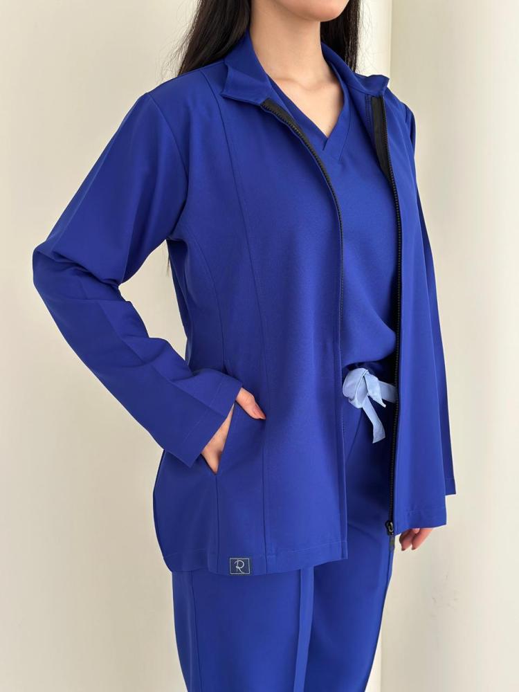 جاكت نسائي لون Royal Blue