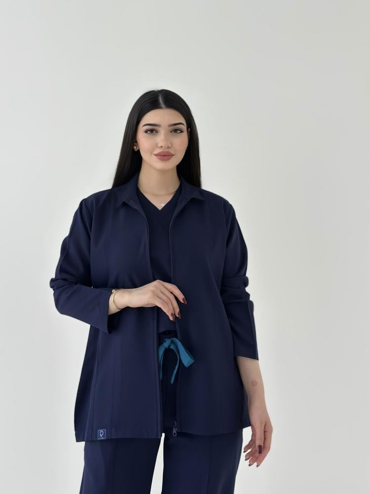 جاكت نسائي لون Navy Blue