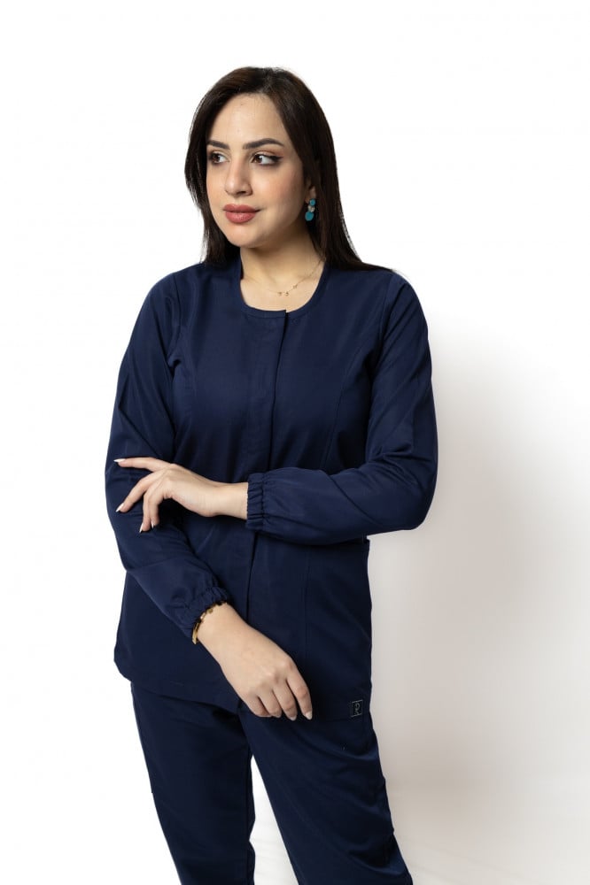 وارمر طبي مع بنطلون لون Navy Blue