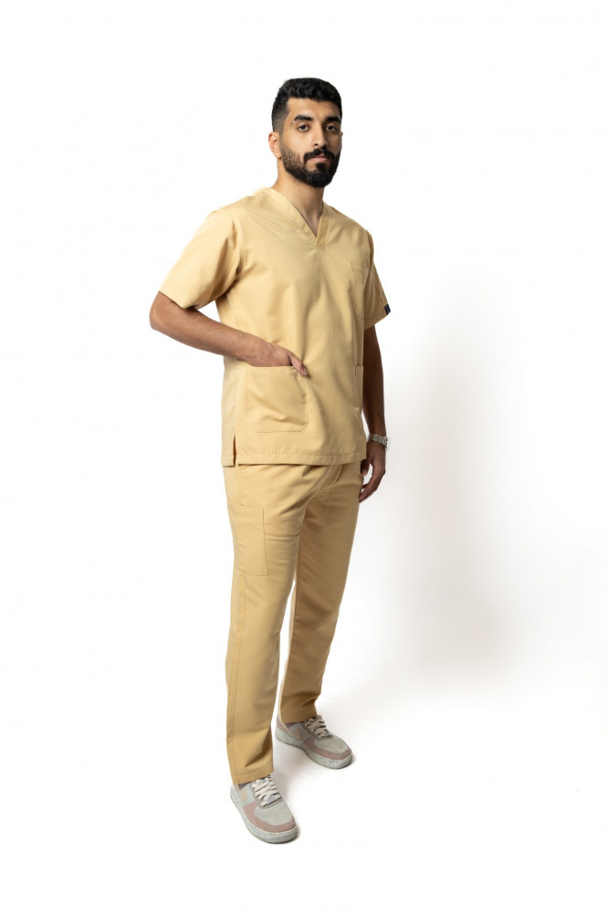 سكراب رجالي كامل لون بيج