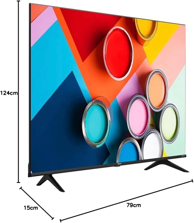 شاشة هايسنس 50 بوصة 4K UHD عالية الجودة، نظام فيدا