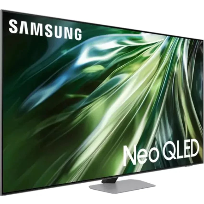شاشة سامسونج NeoQLED، مقاس 55 بوصة، دقة 4K UHD، تكنولوجيا Quantum Matrix، تحكم ذكي بالإضاءة، نظام تشغيل Tizen، وضع AI Energy - QA55QN90DAUXSA