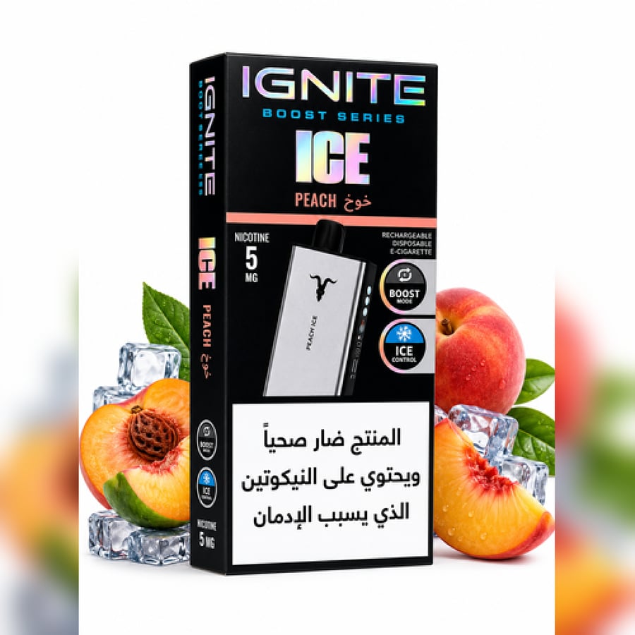 Ignite vape, up to 40,000 mg, 50 mg nicotine vape, and smart screen.