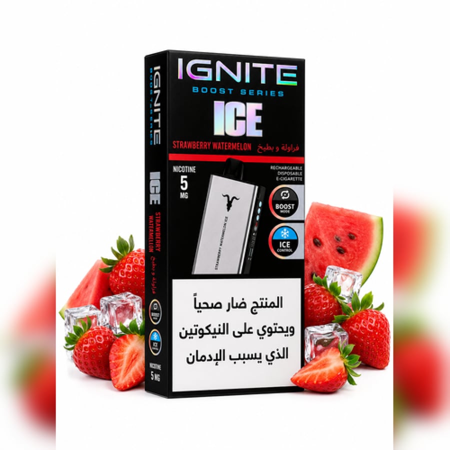 Ignite vape, up to 40,000 mg, 50 mg nicotine vape, and smart screen.