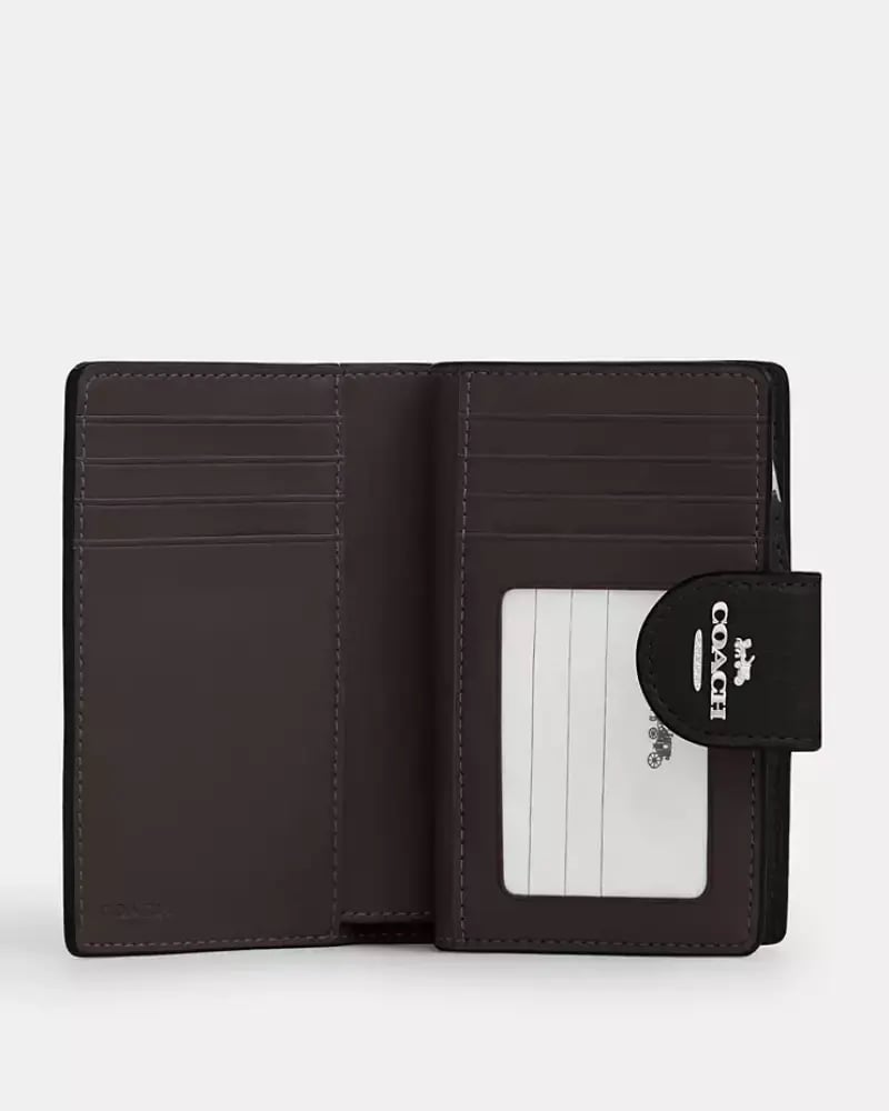 محفظه كوتش Medium Corner Zip Wallet