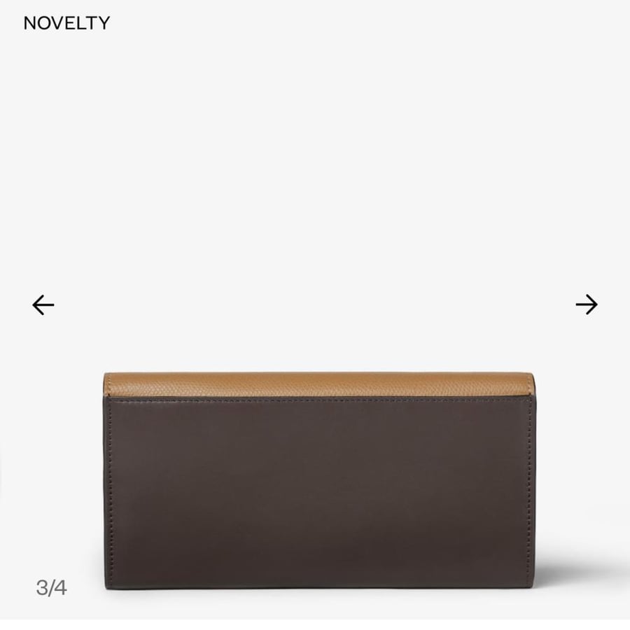فندي FF Diamonds Continental Wallet with Chain