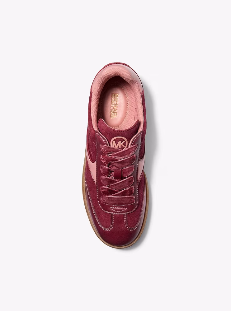 شوز مايكل كورس Sammy Polyester Microsuede Sneaker