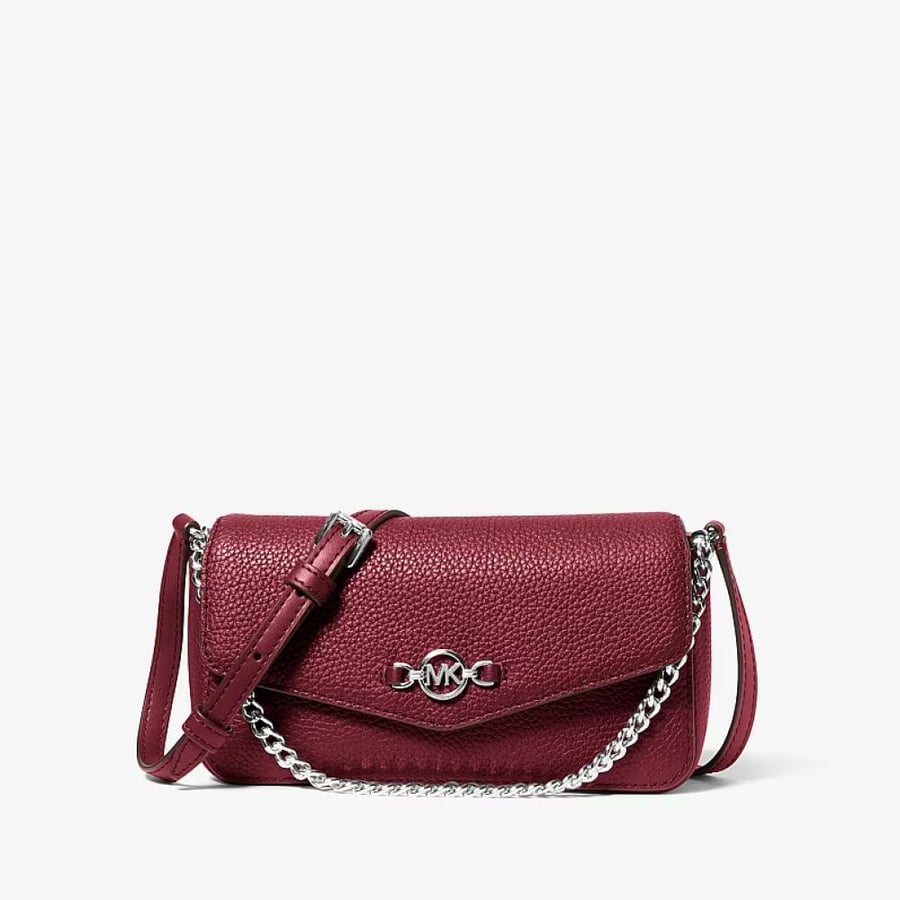 شنطه مايكل كورس Kacey Extra-Small Pebbled Leather Crossbody Bag