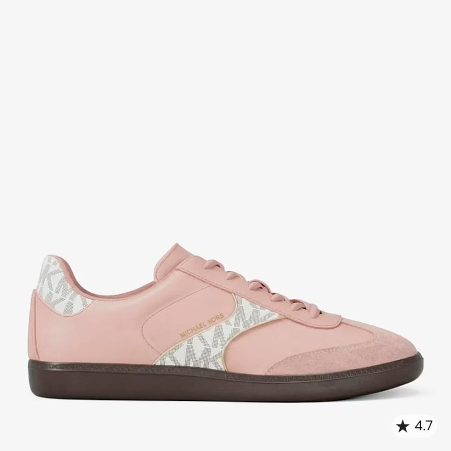 شوز مايكل كورس Sammy Mixed-Media Sneaker