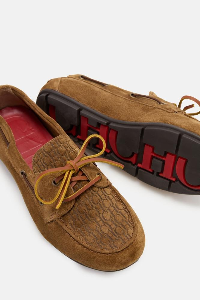 شوز كارولينا هريرا Charamba Suede Moccasin