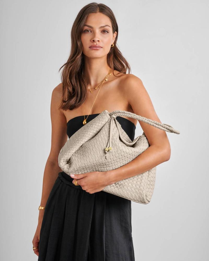 Nova Hand Woven Large Shoulder Bag