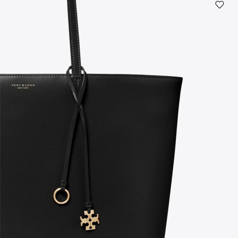 شنطه تورى بورش LEATHER TOP ZIP TOTE