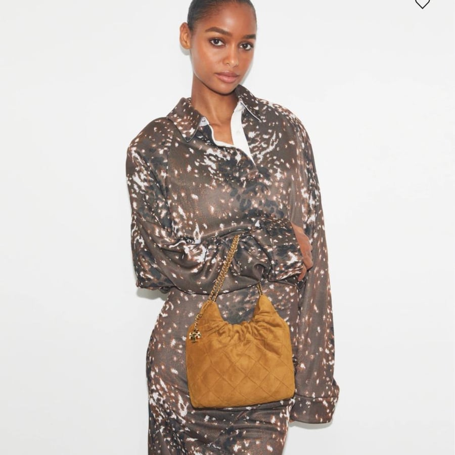 حقيبة توري بورش FLEMING SEQUIN HOBO BAG