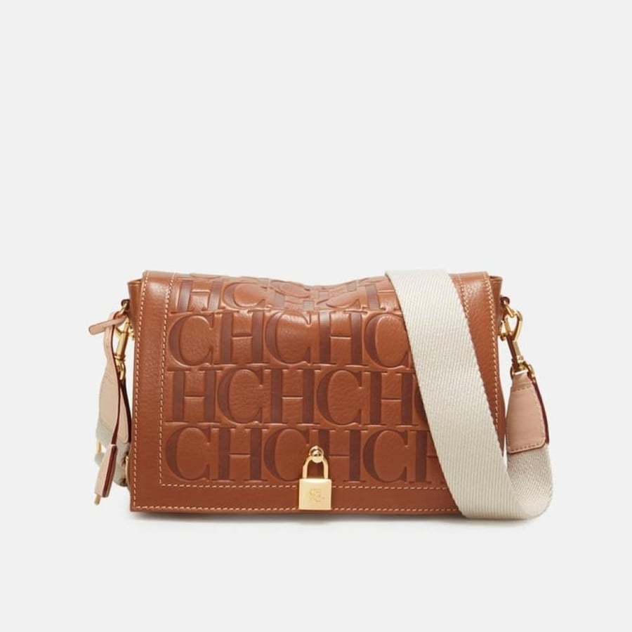 شنطه كارولينا هريرا Andy Locked Crossbody | Medium
