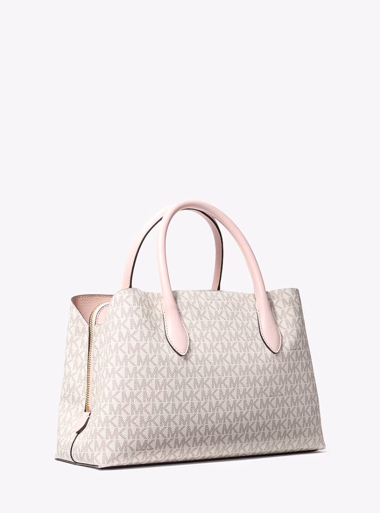 شنطه مايكل كورس Maya Medium Signature Logo Satchel