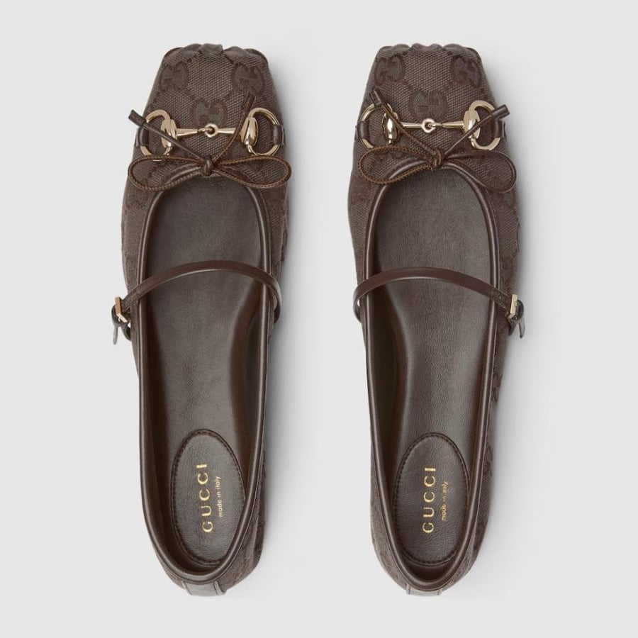 حذاء قوتشي Bailarina Gucci Horsebit para mujer