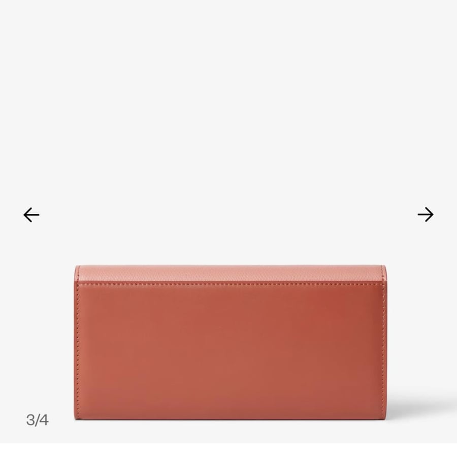 فندي FF Diamonds Continental Wallet with Chain