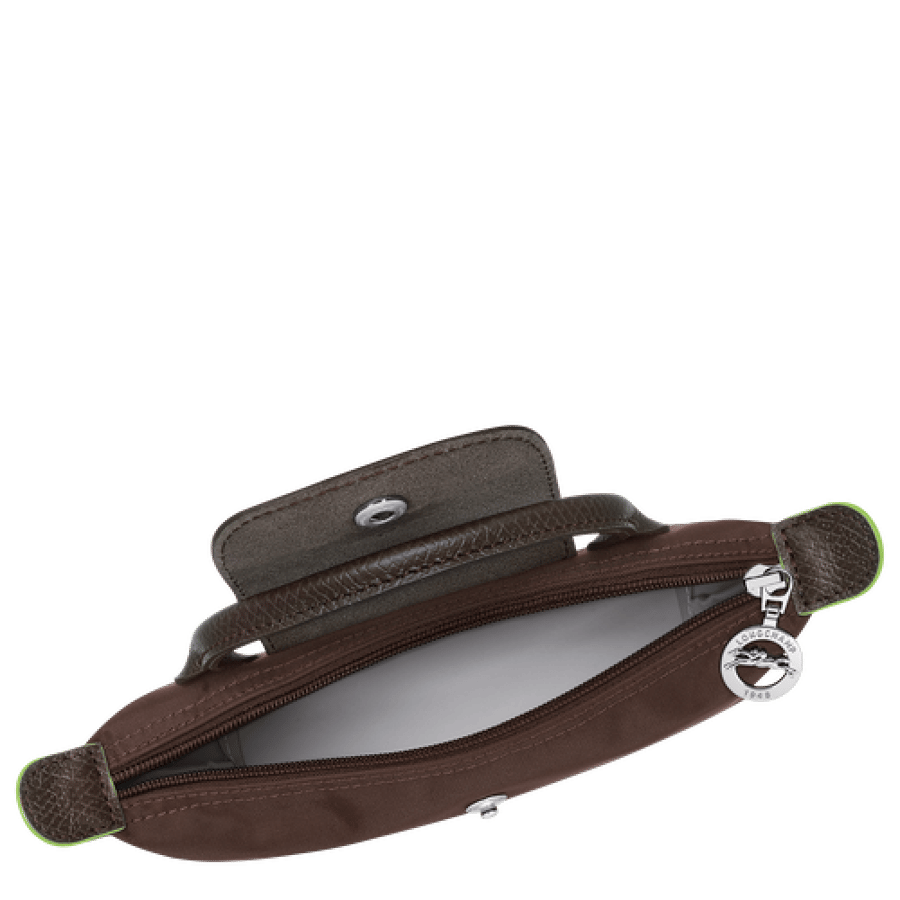 باوتش لونق شامب Le Pliage Green Pouch with handle Pomegranate