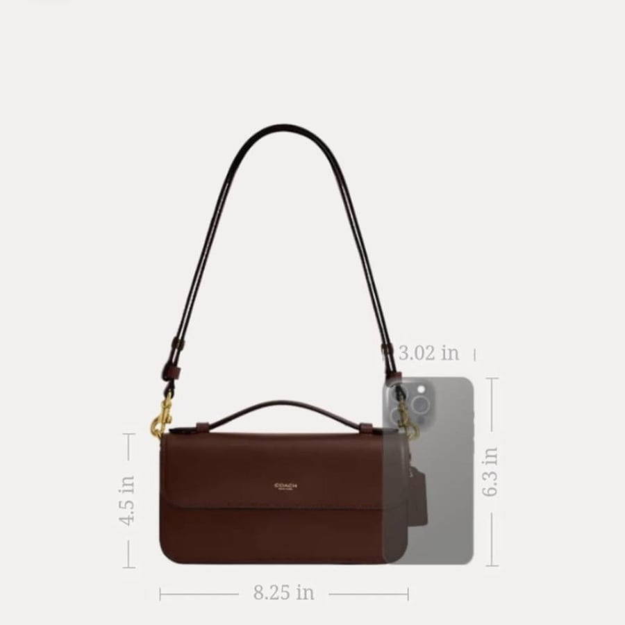 حقيبة كوتش Elora Top Handle Crossbody Bag