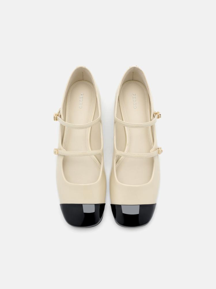 حذاء بيدرو Cap-Toe Ballerina Flats