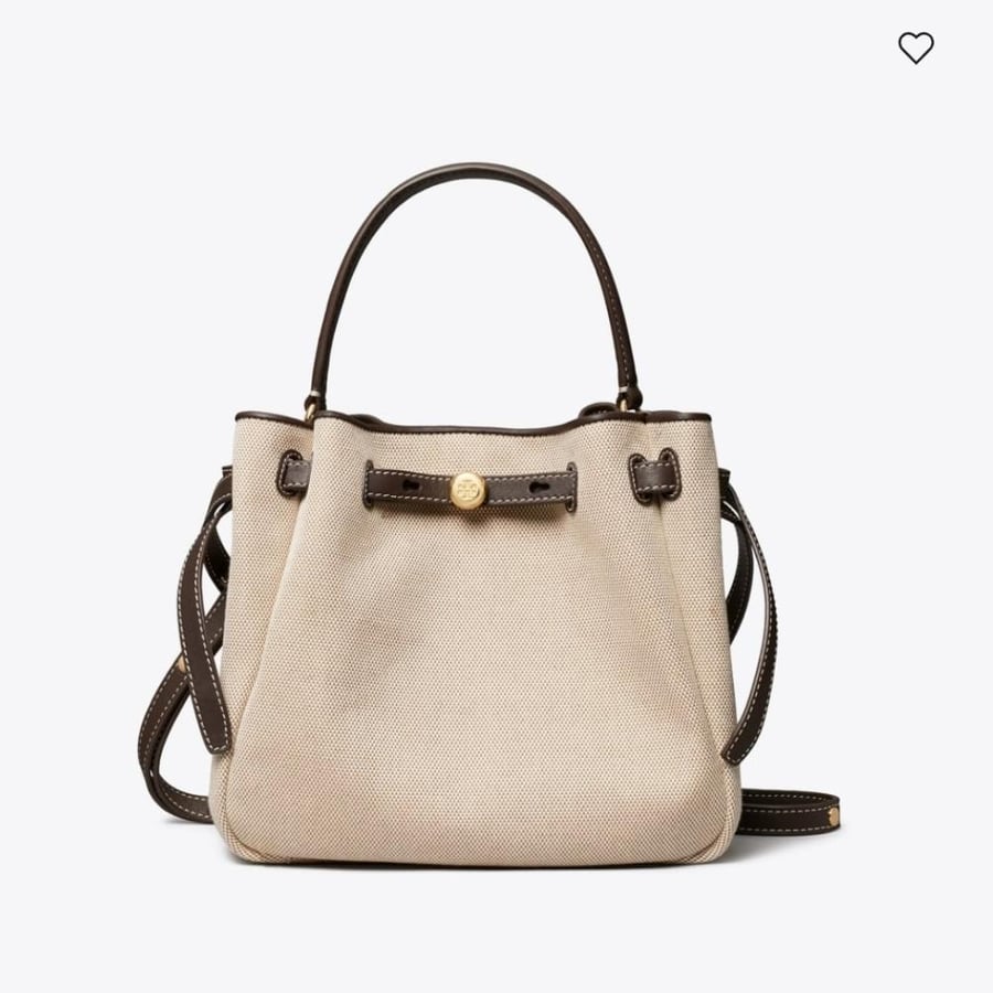 شنطه توري بورش ROMY CANVAS BUCKET BAG