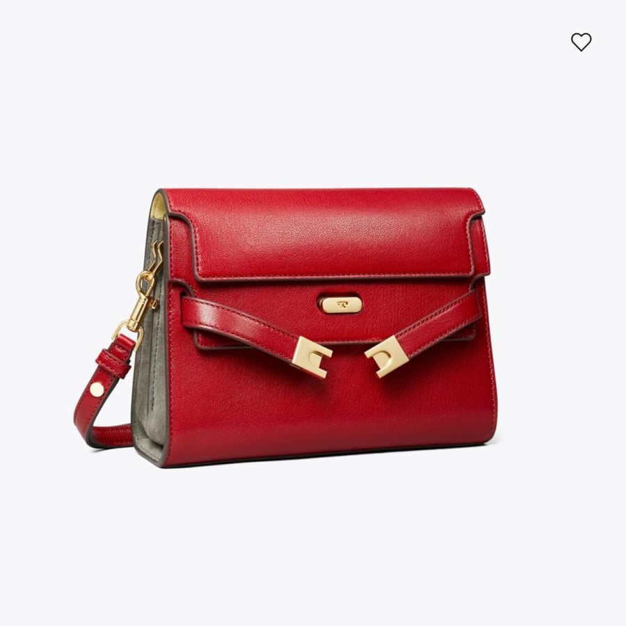 حقيبة توري بورش LEE RADZIWILL TEXTURED SHOULDER BAG
