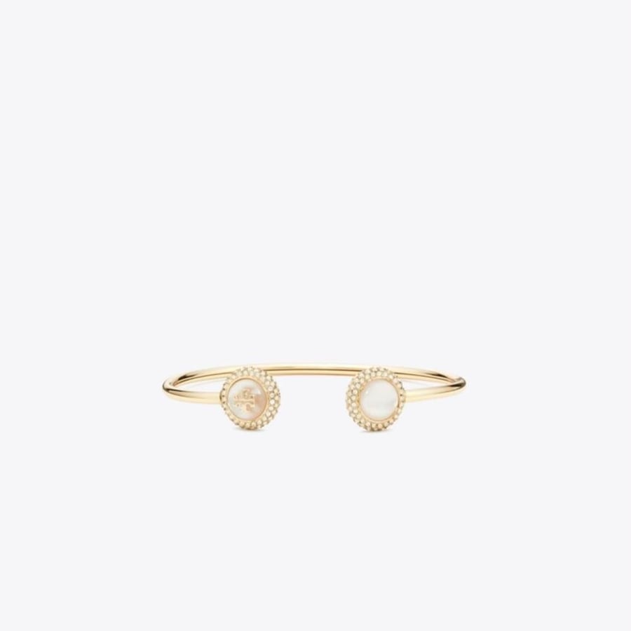 اسواره توري بورش mother of pearl pave flex cuff
