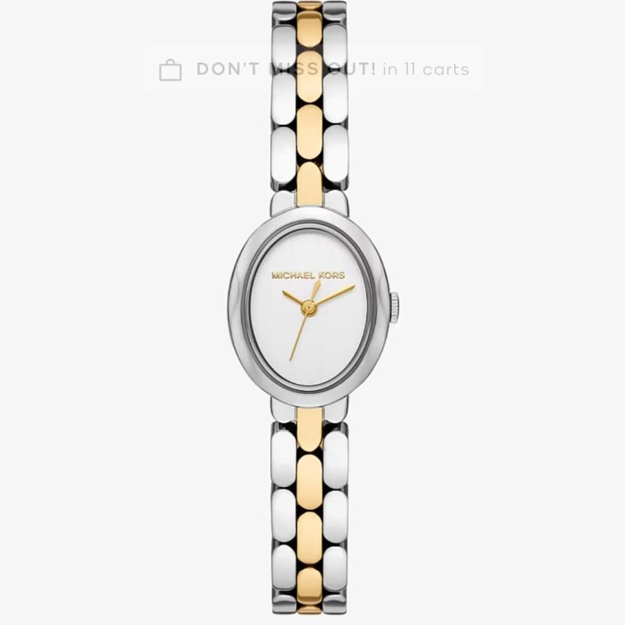 ساعه مايكل كورس  Mini Maude Two-Tone Watch