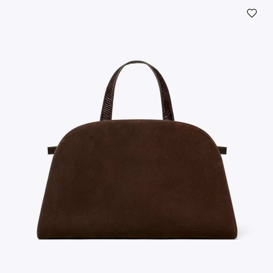 شنطه توري بورش ROMY SUEDE BAULETTO