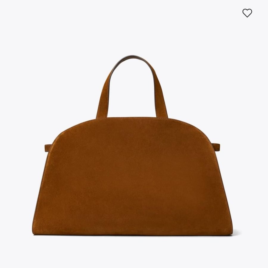 شنطه توري بورش ROMY SUEDE BAULETTO