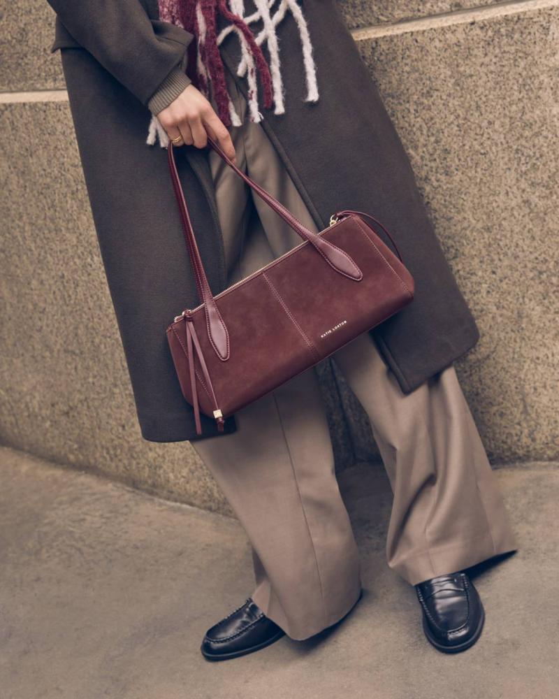 Hattie Suedette Shoulder Bag