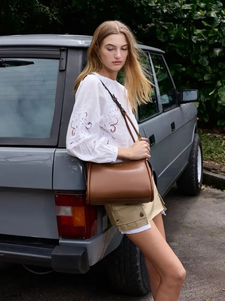 شنطه تشارلز اند كيث  Lyla Tubular Slouchy Shoulder