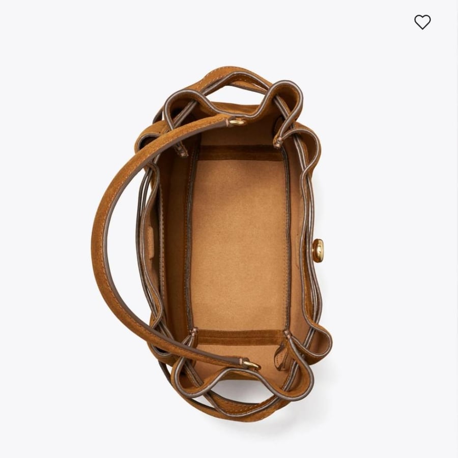شنطه توري بورش  ROMY SUEDE BUCKET BAG
