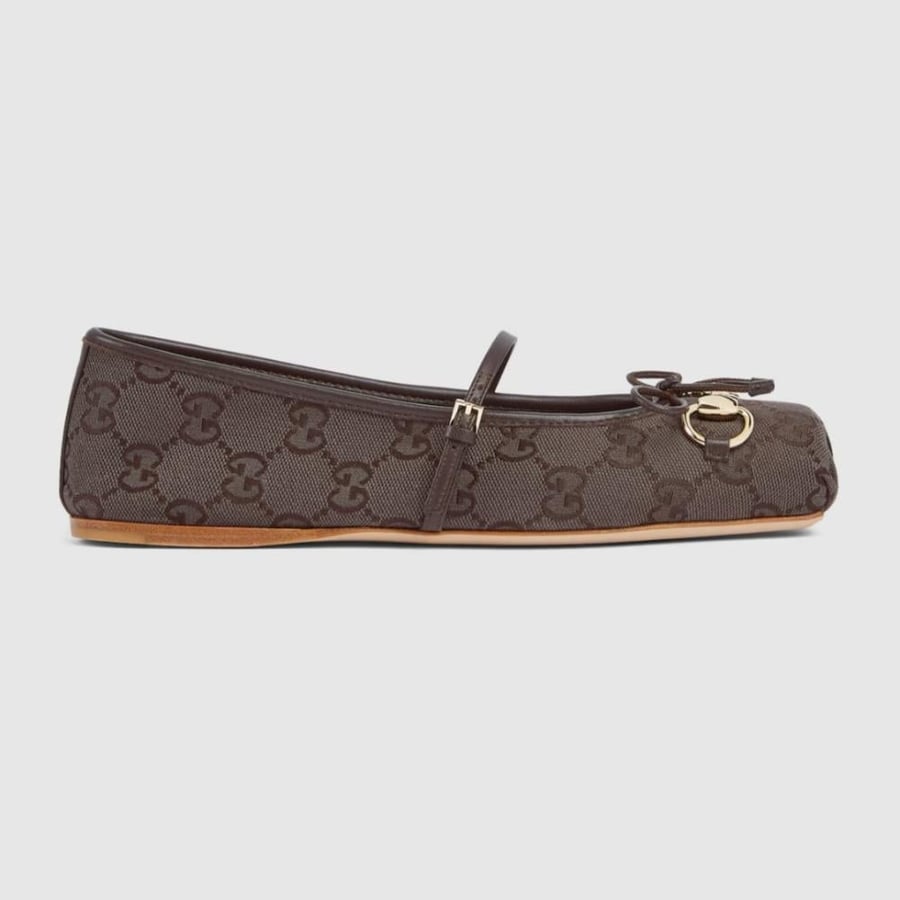 حذاء قوتشي Bailarina Gucci Horsebit para mujer