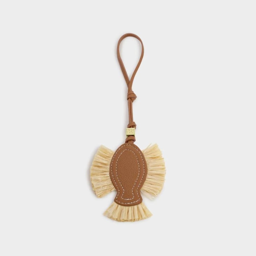 تعليقه كاتي لوكستون Raffia Fish Bag Charm