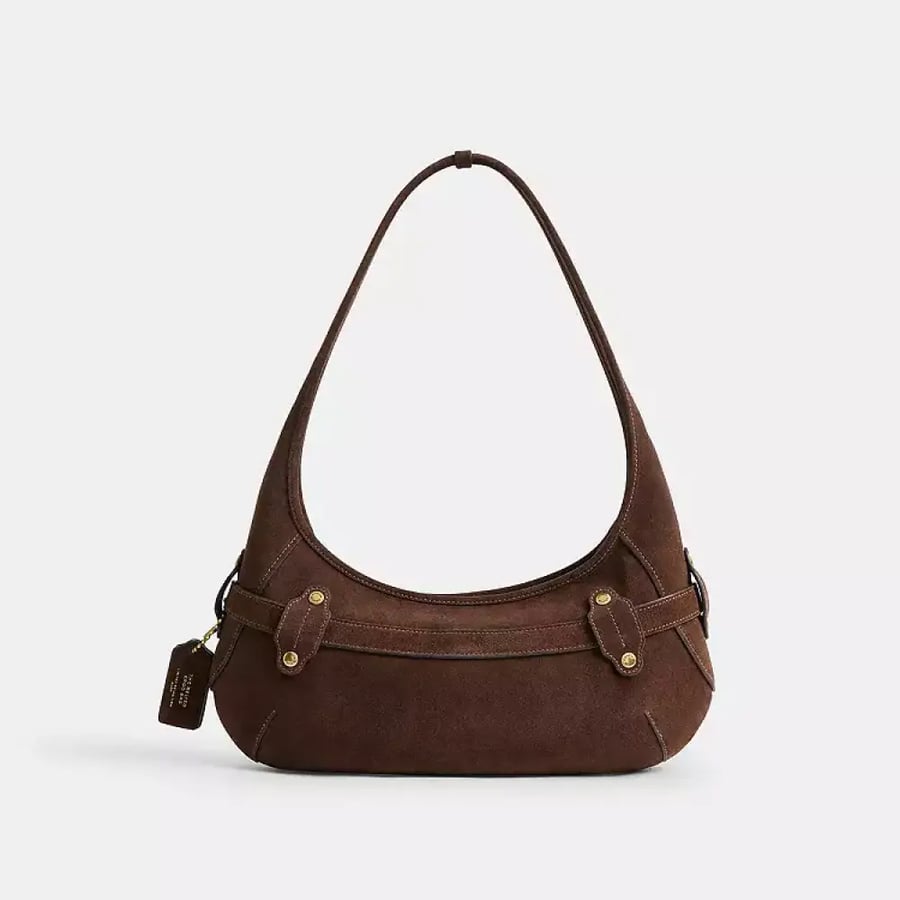 حقيبه كوتش الحجم الكبير Belted Ergo Shoulder Bag
